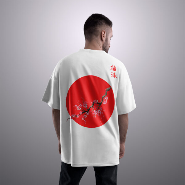 Unisex Japanese Typography Oversized T-shirt - Image 5